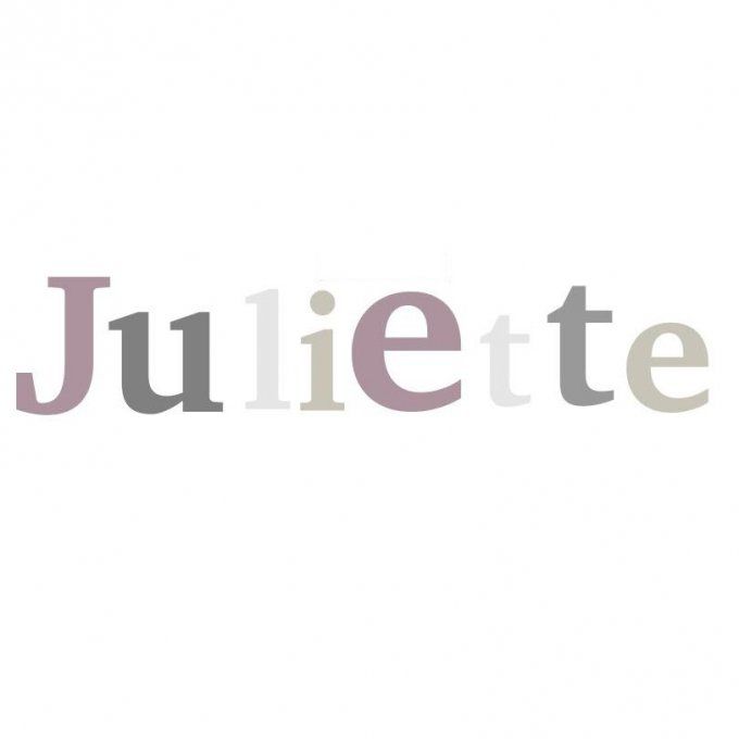 Réservé: mots LOVE Juliette