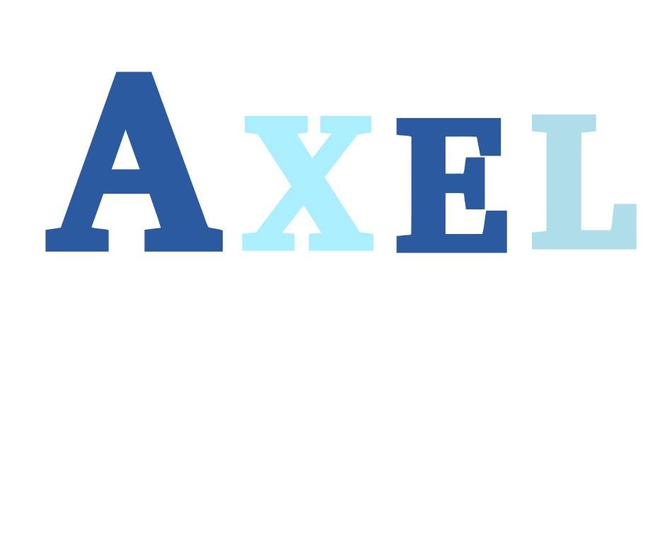 Réservé Prénom AXEL à poser. Mylittledecor