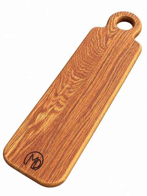 Planche  à découper en chêne recyclé.  