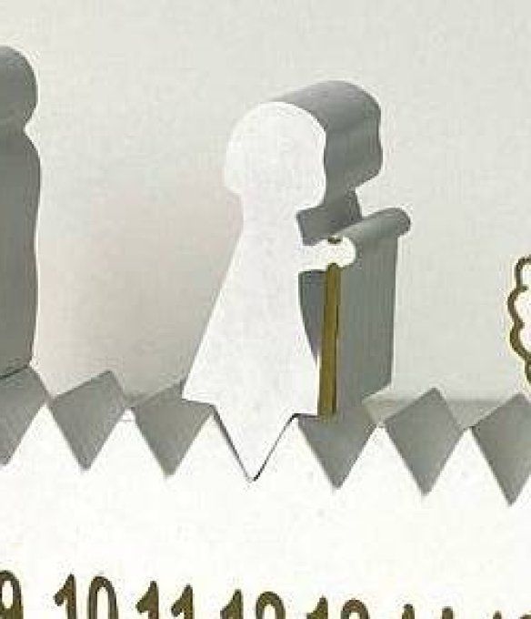 Elément pour calendrier: Berger pour calendrier de l'avent crèche.