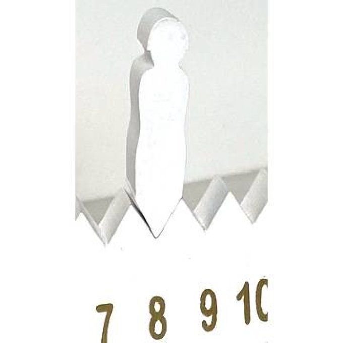 Elément pour calendrier: Personne de confiance pour calendrier de l'avent crèche.