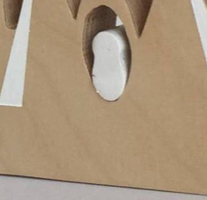 Jésus pour calendrier de l'avent crèche ou crèche monobloc avec couleur personnalisable.