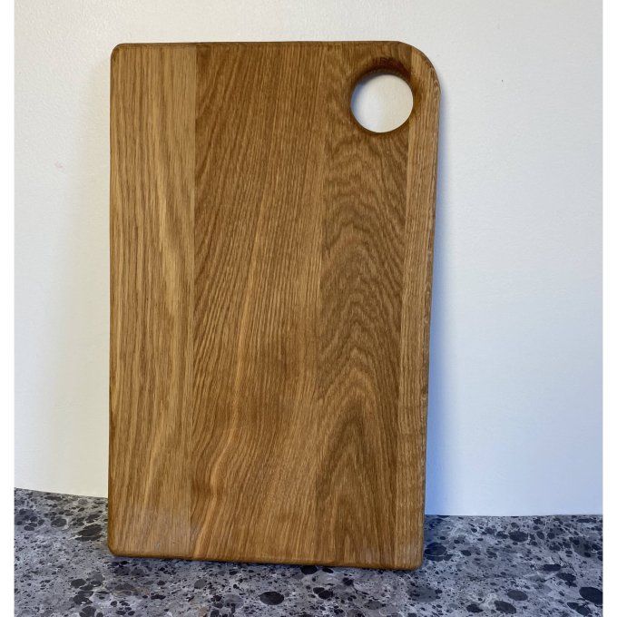 Planche à découper TRONCAÊ en chêne massif taille XL. 