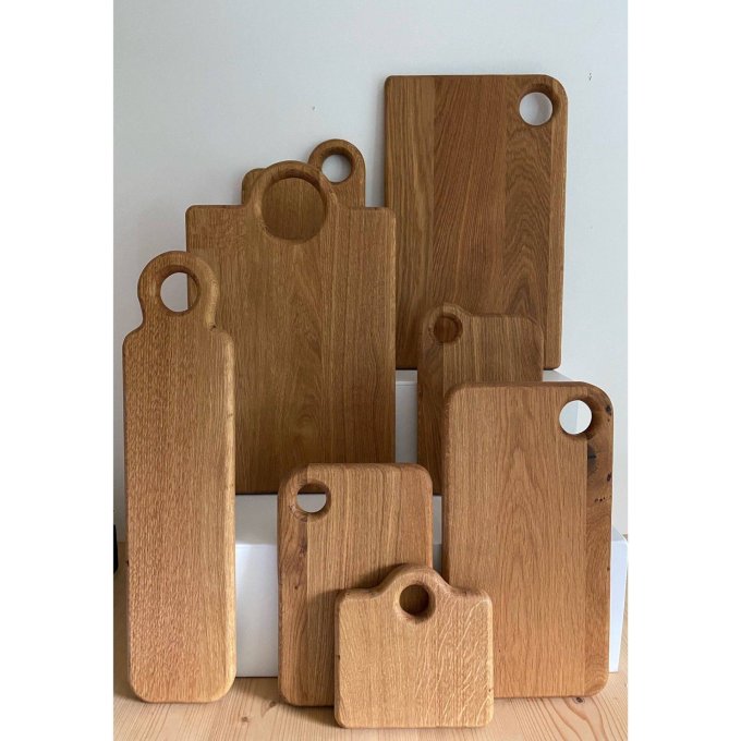 Planche apéritive ou à découper LÊGNUM en chêne massif taille.
