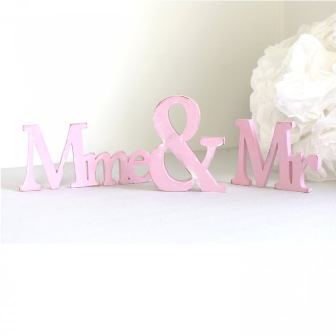 mr & mme ( Couleur personnalisable)