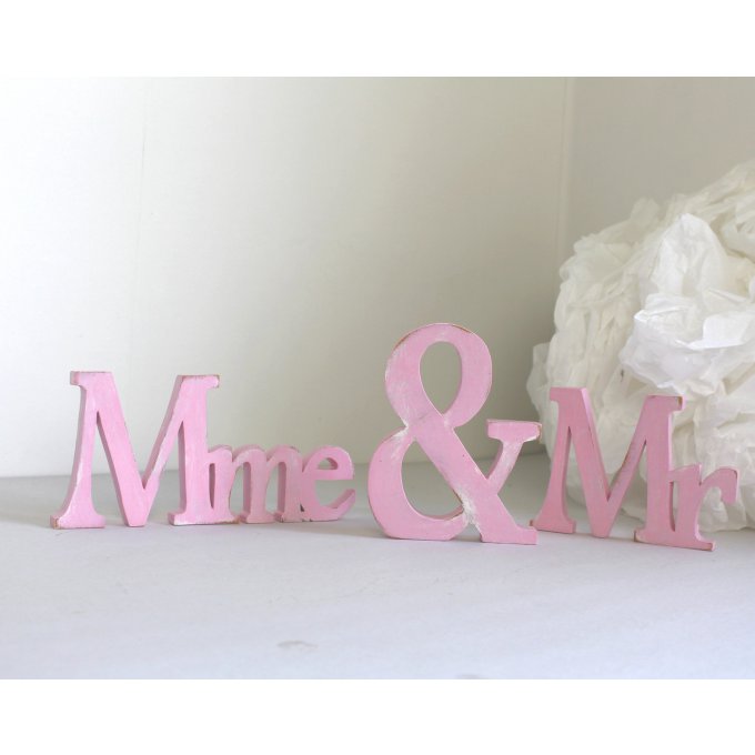 mr & mme ( Couleur personnalisable)