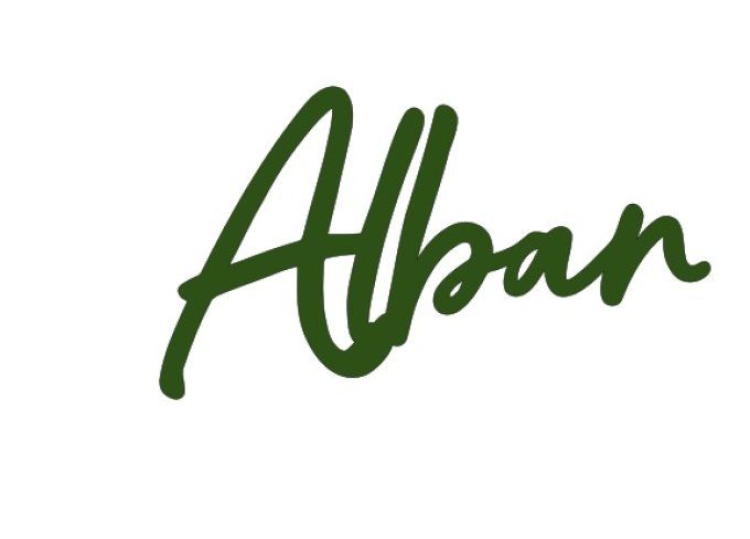 Prénom Alban personnalisé.