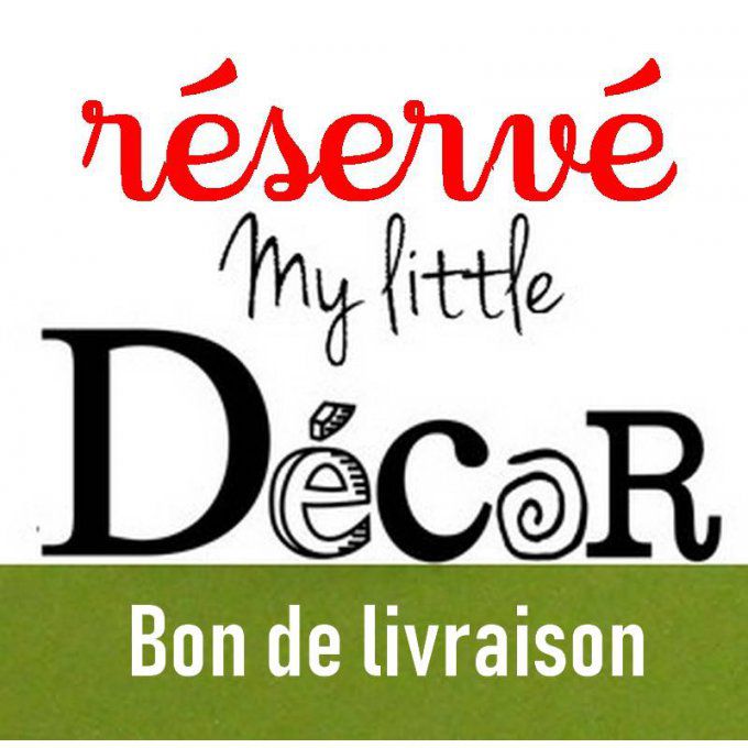 Réservé: Bon de livraison