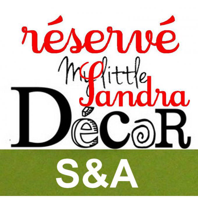 Réservé: Ensemble à poser S&A, rosé, blanc et bleu nuit.