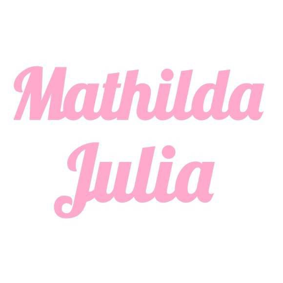 Réservé:Prénoms Julia et Matilda.