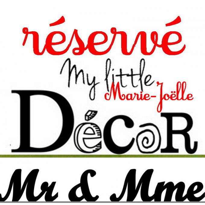 Mr & Mme brut poncé.