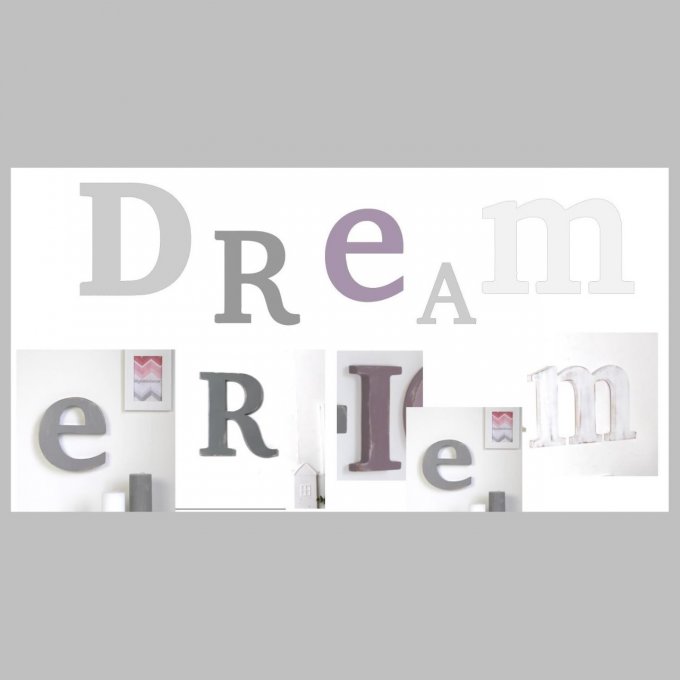 Réservé: Mot géant Dream
