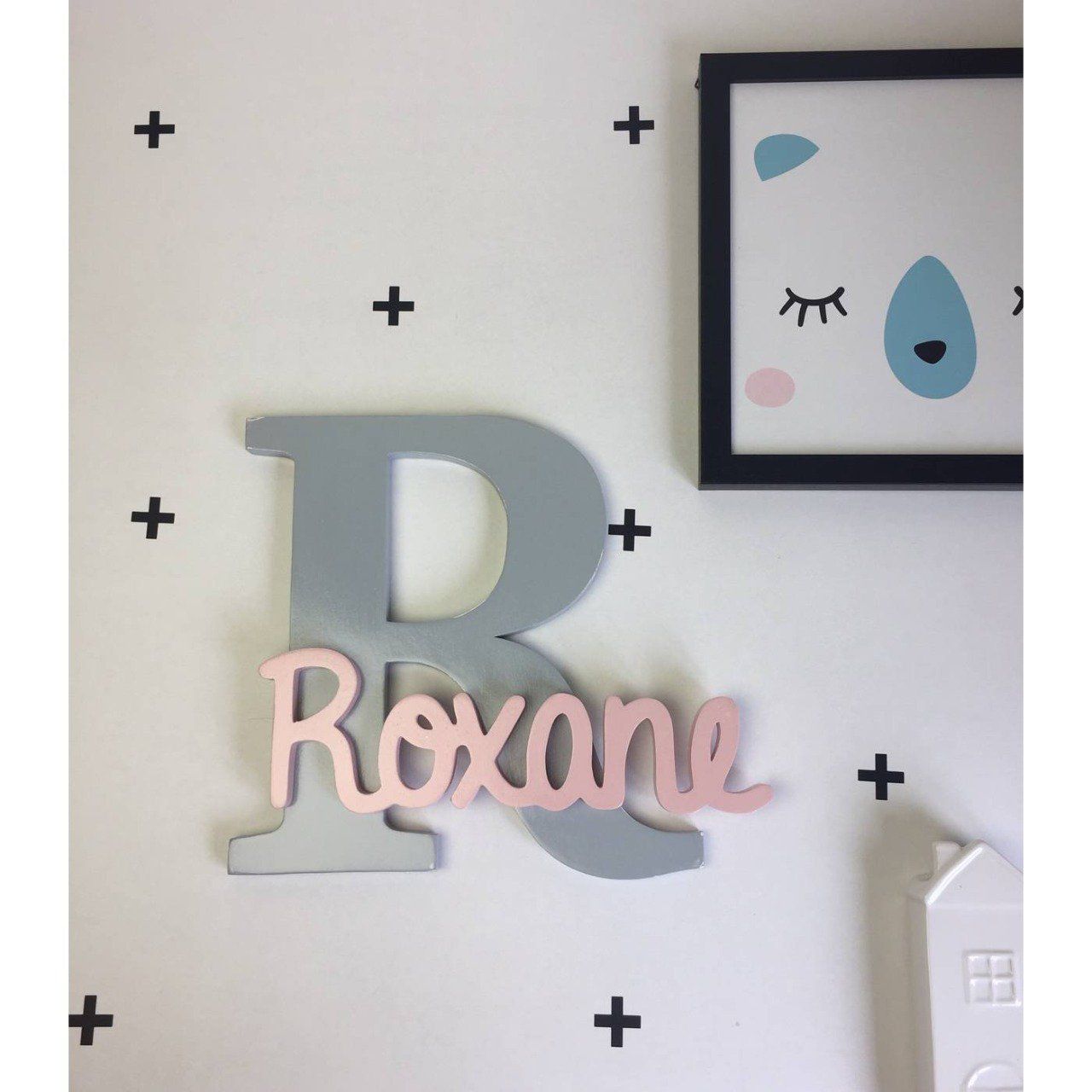 Prenom bois mural clearance