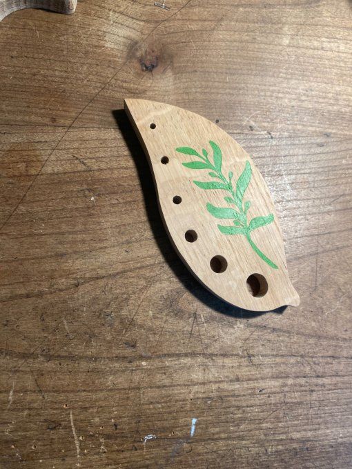 Effeuilleur en bois de chêne.