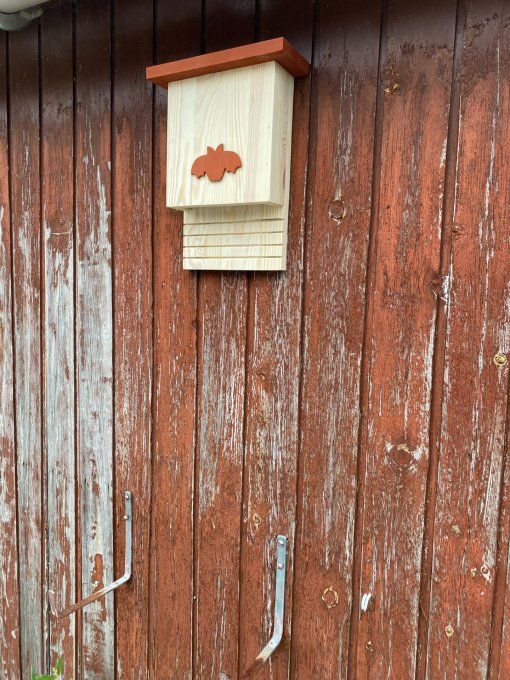 Dortoir en bois pour chauve-souris.