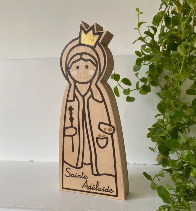 Statue de Sainte Adélaïde.