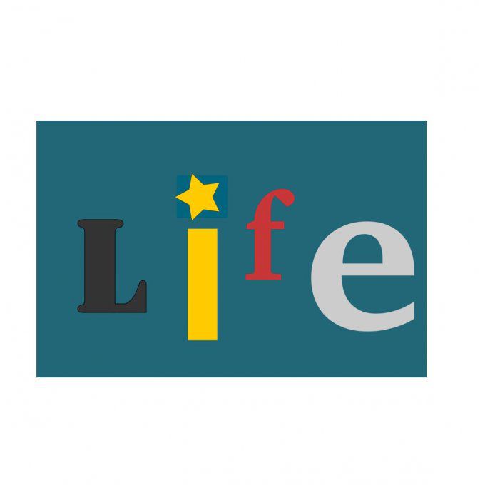 Mot LIFE personnalisé