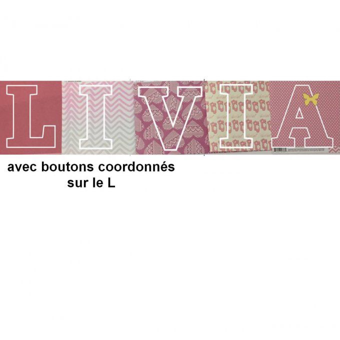 Réservé: Prénom Livia