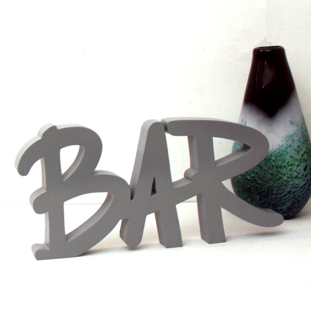 Mot en géant BAR à poser.(Couleur personnalisable) 