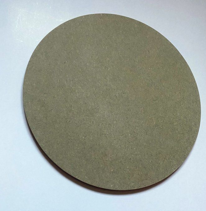 Rondeau en mdf medite hydrofuge.(taille au choix).