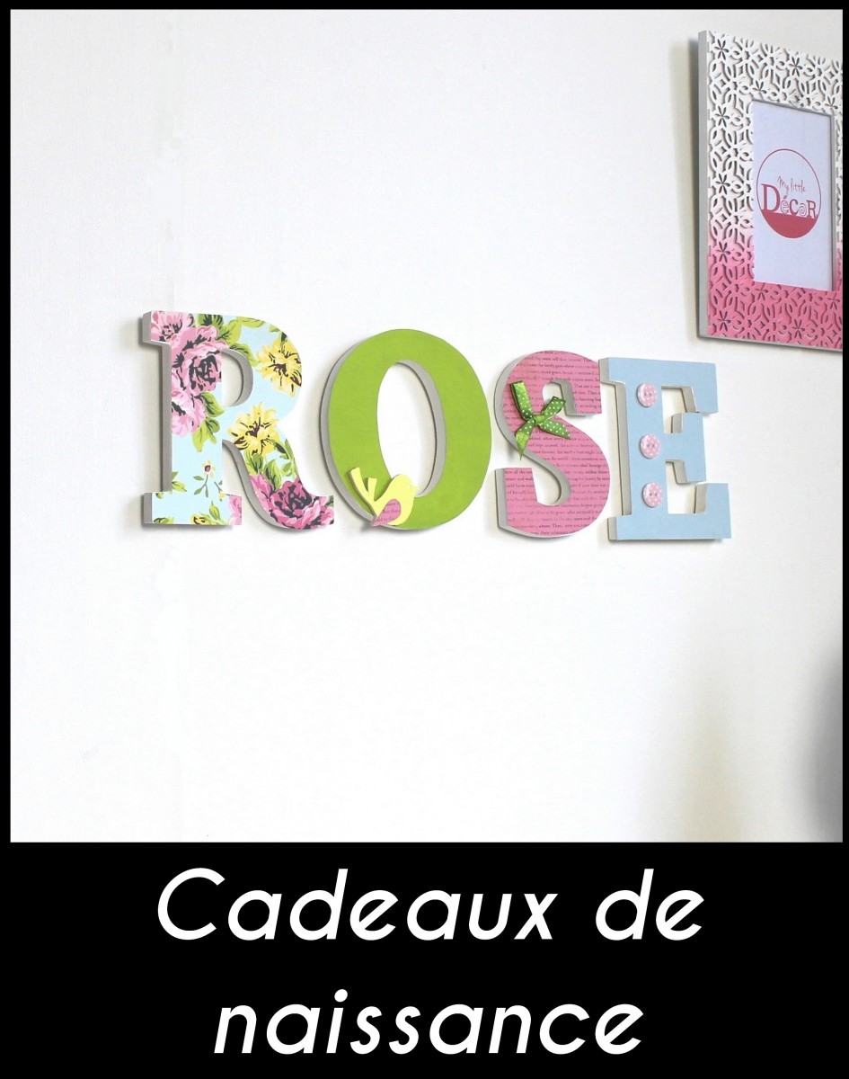 lettres décoratives Rose couleurs acidulées_mylittledecor