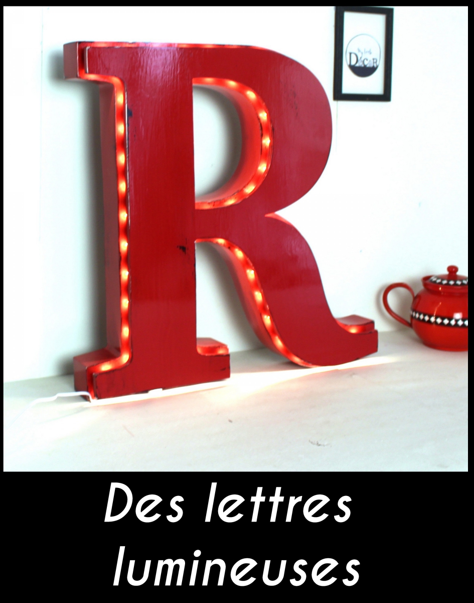 lettre lumineuse r rouge_mylittledecor